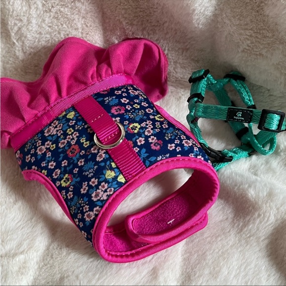 Top Paw Dog Top Paw Dress And Harness Bundle Xxs Bnc Poshmark